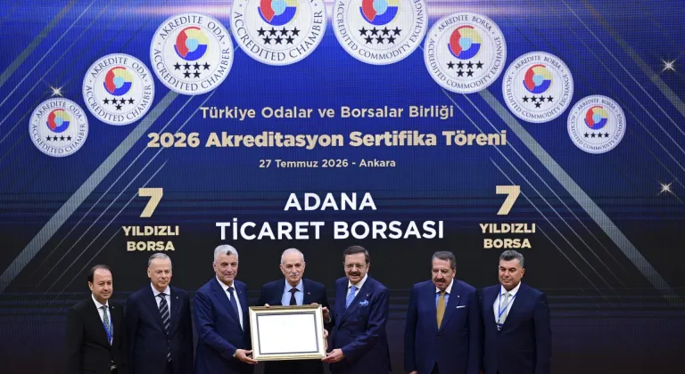 TOBB Başkanı Hisarcıklıoğlu, Akreditasyon Sertifika Töreni'nde konuştu: