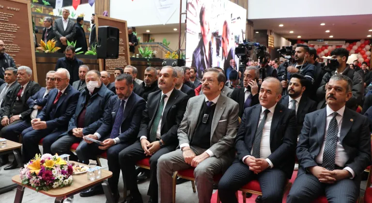 TOBB Başkanı Hisarcıklıoğlu, Elazığ'da fuar açılışında konuştu: