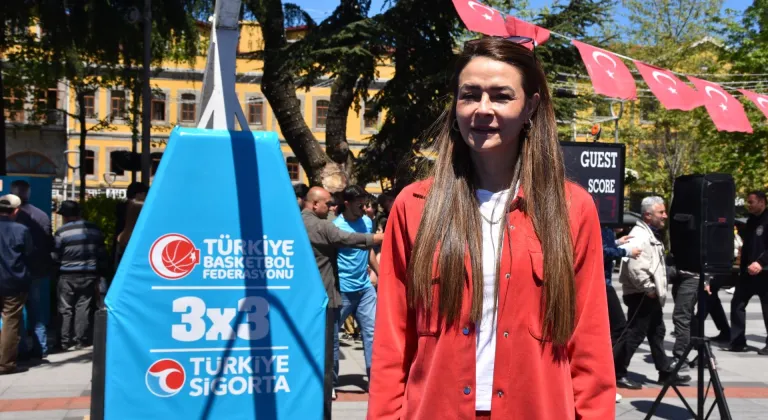 Trabzon'da 3x3 basketbol etabı başladı