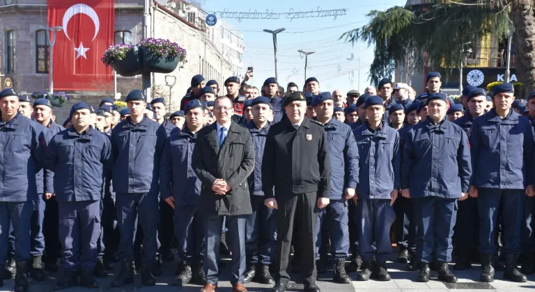 Trabzon'da Jandarma Genel Komutanlığı Mehteran Birliği ile Merasim Bölüğü gösteri sundu