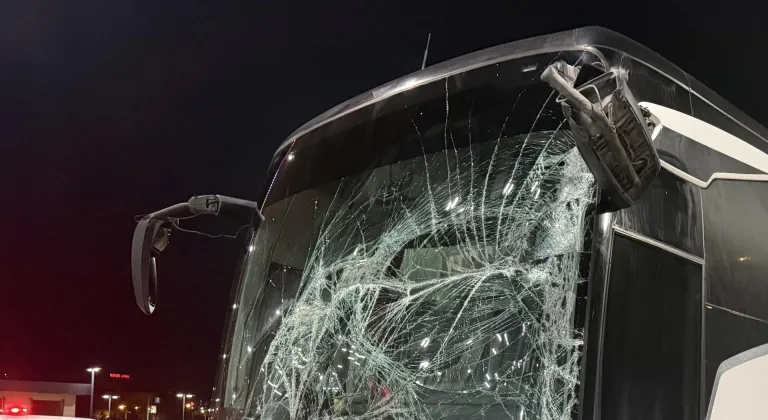 Trabzon'da terminalde otobüsün çarptığı çocuk yaralandı