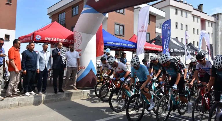 Trabzon'da "Türkiye Kupası 7. Etap Puanlı Yol Yarışı" başladı