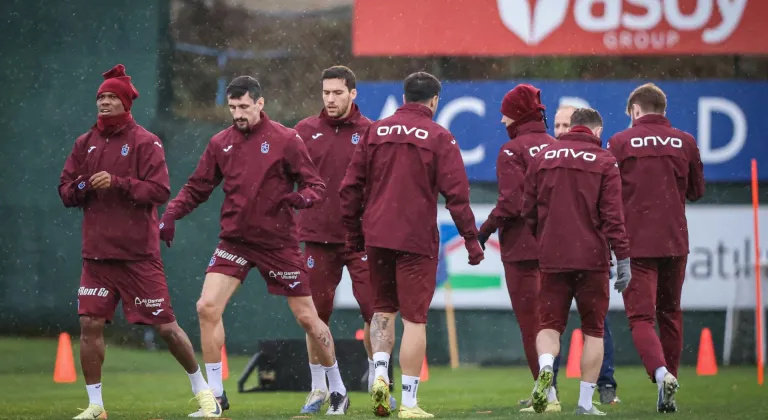 Trabzonspor, Fenerbahçe maçının hazırlıklarına başladı