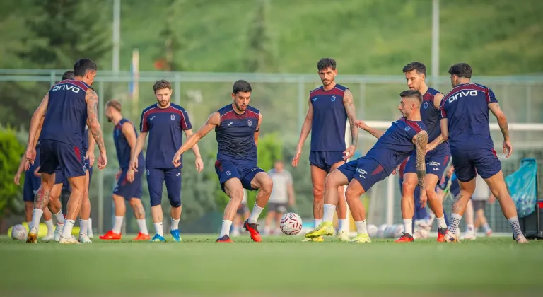 Trabzonspor, Kasımpaşa maçı hazırlıklarını sürdürdü