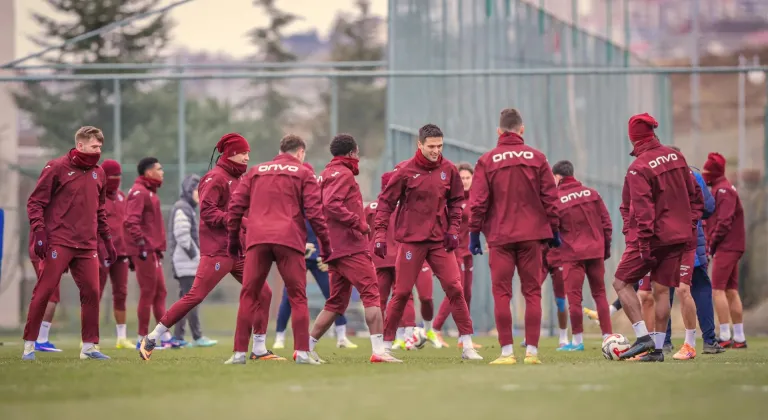 Trabzonspor, Kasımpaşa maçının hazırlıklarına devam etti