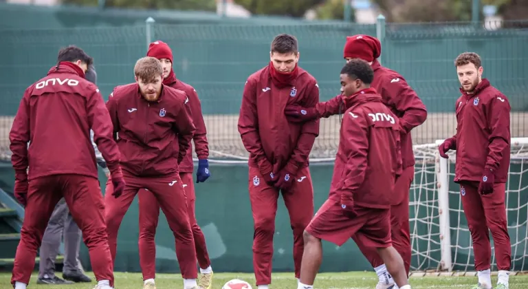 Trabzonspor, Kocaelispor maçı hazırlıklarını tamamladı
