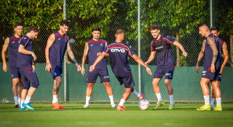 Trabzonspor, yeni sezon hazırlıklarını sürdürdü