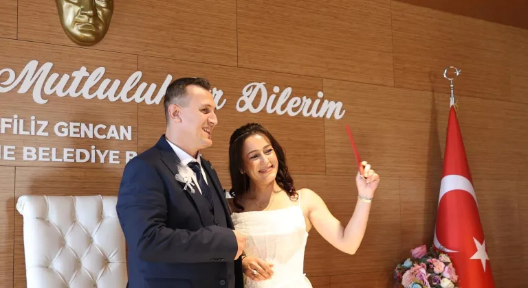 Trakya'da 68 çift Sevgililer Günü'nde evlendi