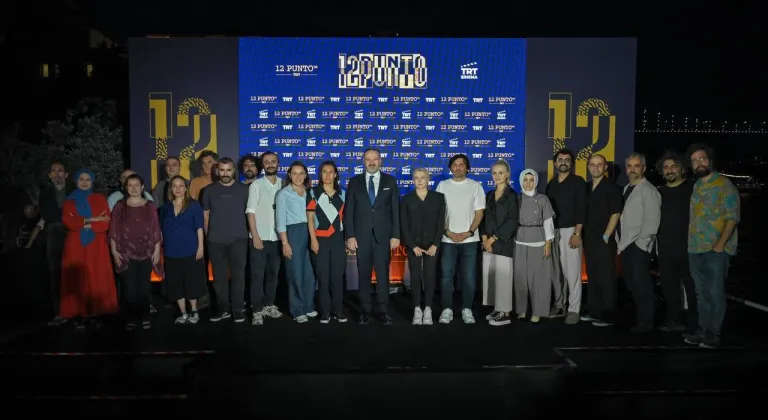 TRT Genel Müdürü Sobacı "TRT 12 Punto" kapsamında resepsiyon verdi: