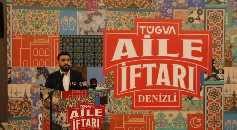 TÜGVA, Denizli'de "Büyük Aile İftarı" düzenledi