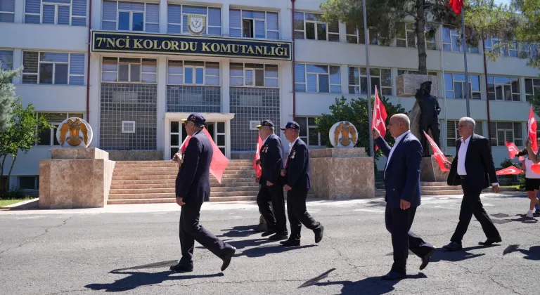 Türk Kara Kuvvetlerinin kuruluşunun 2235. yıl dönümü Diyarbakır'da kutlandı