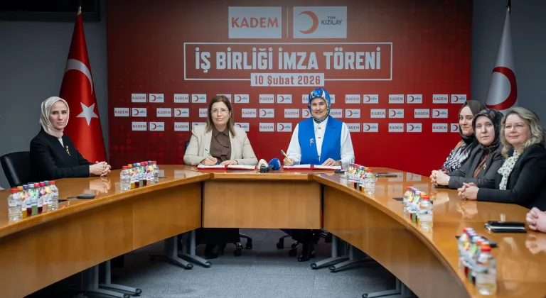 Türk Kızılay ile KADEM işbirliği protokolü imzaladı