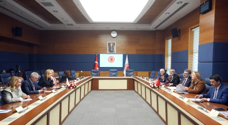 Türkiye ile KKTC'nin parlamentolar arası dostluk grupları Meclis'te bir araya geldi