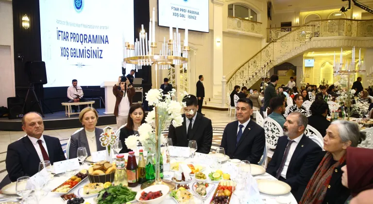 Türkiye Maarif Vakfı Bakü'de iftar programı düzenledi