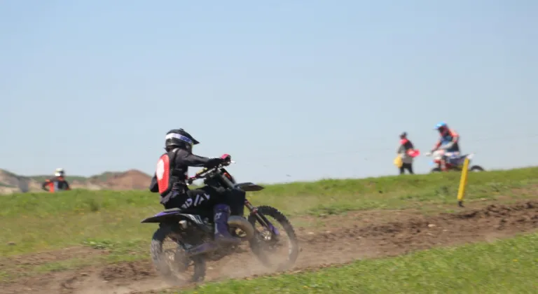 Türkiye Motokros Şampiyonası'nın 1. ayak yarışları, Tekirdağ'da sürüyor