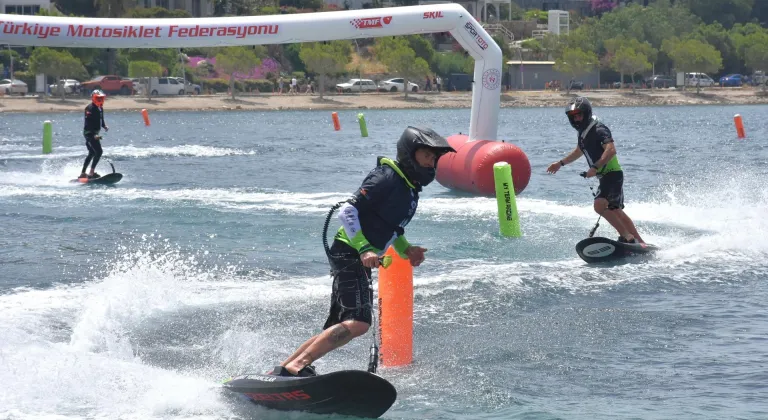 Türkiye Sujeti ve Motosurf Şampiyonası 1. Ayak Yarışları Bodrum'da başladı