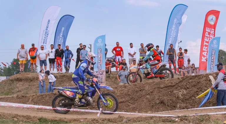 Türkiye Süper Enduro Şampiyonası'nın ikinci ayağı Kocaeli'de başladı