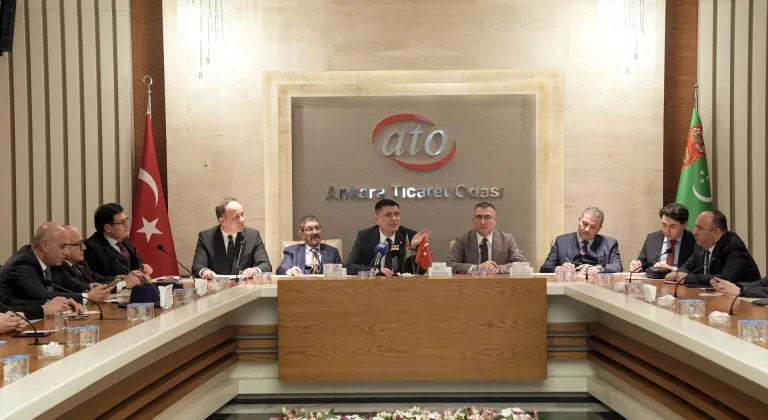 "Türkiye-Türkmenistan Ekonomik ve Ticari İşbirliği İmkanları" toplantısı Ankara'da yapıldı
