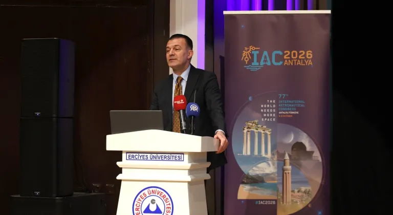 Türkiye Uzay Ajansı Başkanı Kıraç, Kayseri'de konuştu: