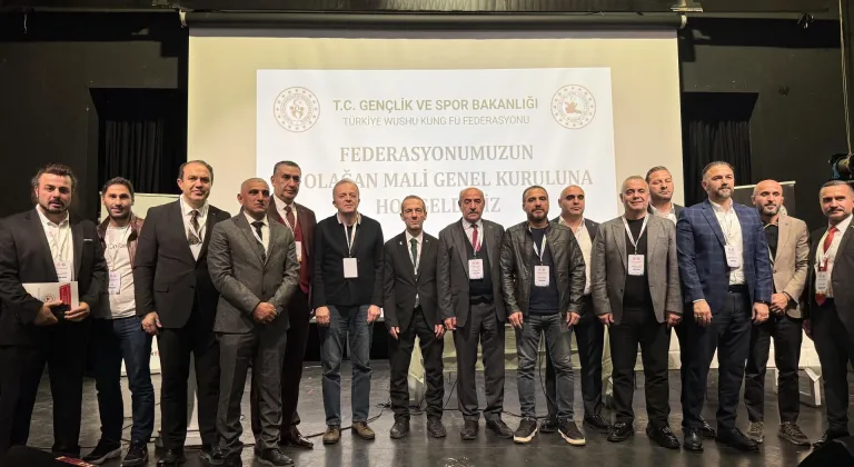 Türkiye Wushu Kung Fu Federasyonu Mali Genel Kurulu yapıldı