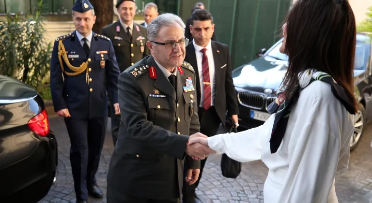 Türkiye'nin Roma Büyükelçiliği'nde bayramlaşma programı yapıldı