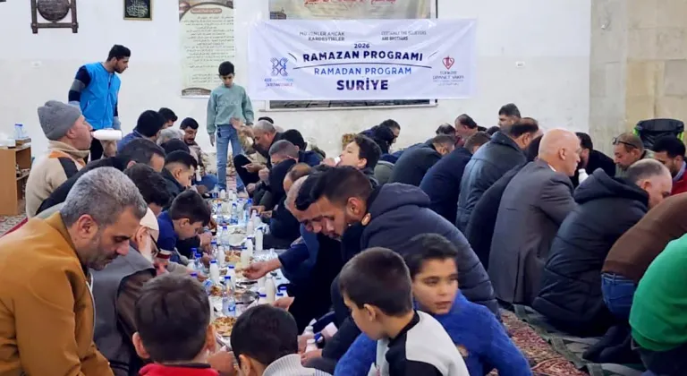 Türkiye'nin Suriye'deki iftar programları devam ediyor
