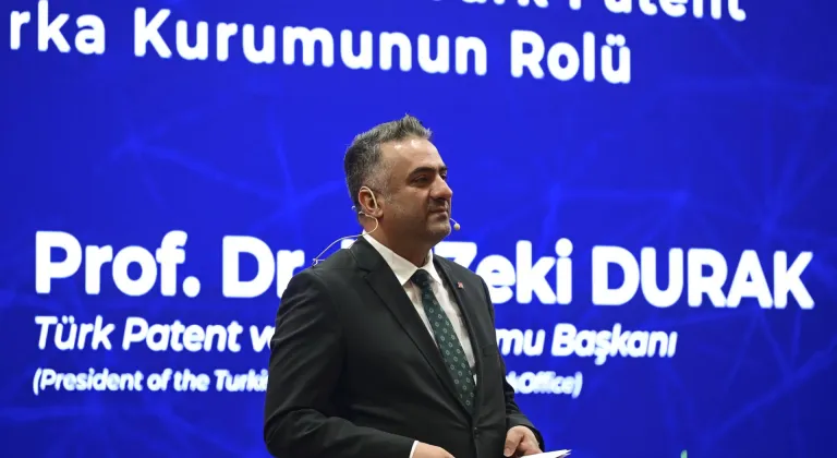 TÜRKPATENT Başkanı Durak "Fikri Mülkiyet Suçları ve Halk Sağlığı Çalıştayı"nda konuştu: