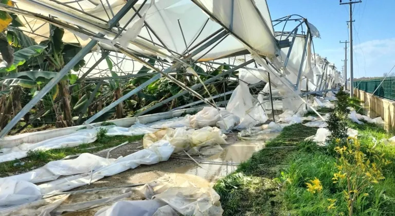 TZOB Genel Başkanı Bayraktar, hortumdan etkilenen Manavgat'ta çiftçilerle buluştu