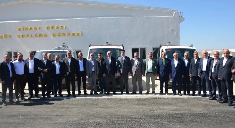 TZOB Genel Başkanı Bayraktar, Muş'ta "Süt Toplama Merkezi"ni ziyaret etti