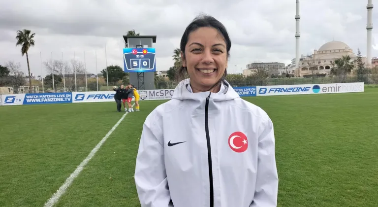 U17 Kız Milli Futbol Takımı, hazırlık maçında Kırgızistan'ı 5-0 mağlup Etti