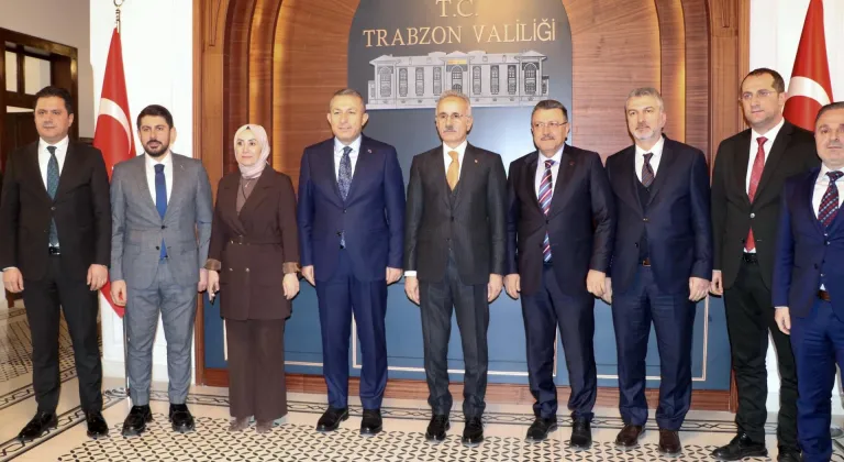Ulaştırma ve Altyapı Bakanı Uraloğlu, Trabzon'da konuştu: