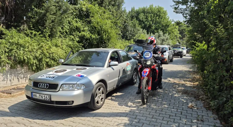 Uluslararası Anatolian Drive Rallisi ile Anadolu Dostluk Rallisi Muğla'da mola verdi
