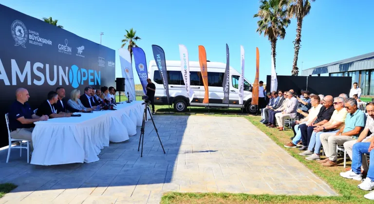 Uluslararası Samsun Open ATP Challenger 50 Tenis Turnuvası başladı
