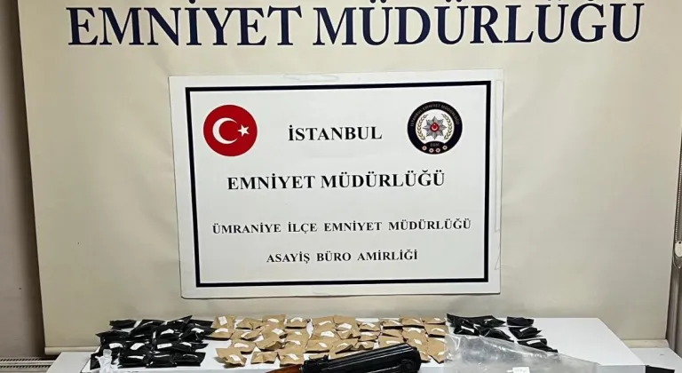 Ümraniye'de uyuşturucu operasyonlarında yakalanan 6 kişi tutuklandı