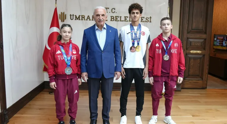 Ümraniyeli sporculardan uluslararası turnuvalarda başarı