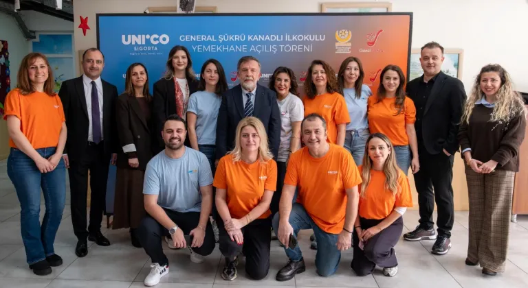 Unico Sigorta Hatay'da üçüncü okul yemekhanesi projesini tamamladı