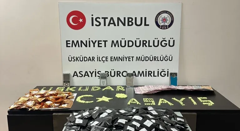 Üsküdar'da uyuşturucu madde ticareti yaptığı belirlenen şüpheli tutuklandı