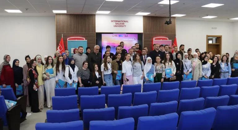 Üsküp'te "GEN-Z" konulu "10. Balkan Gençlik Okulu" projesinin açılış programı düzenlendi