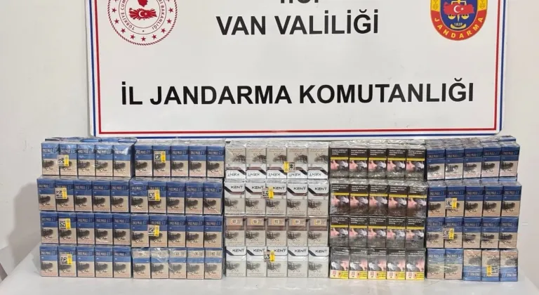 Van'da 15 bin 250 paket gümrük kaçağı sigara ele geçirildi