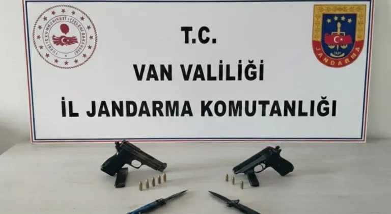 Van'da silah ve mühimmat ele geçirildi