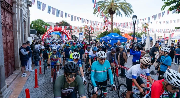 Veloturk Gran Fondo Bisiklet Yarışı, Çeşme'de tamamlandı