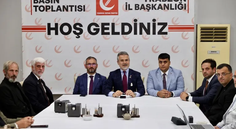 Yeniden Refah Partisi Genel Başkan Yardımcısı Kılıç, Trabzon'da konuştu: