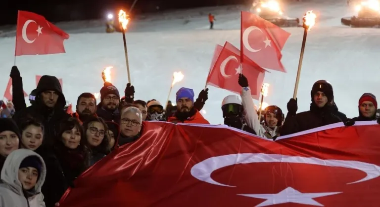 Yıldız Dağı’nda kayak sezonu açıldı