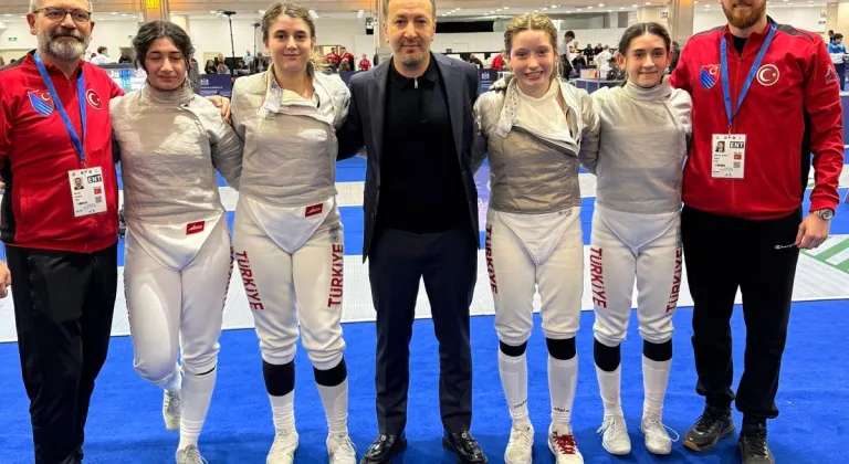 Yıldız Kadın Kılıç Milli Takımı, Avrupa ikincisi oldu