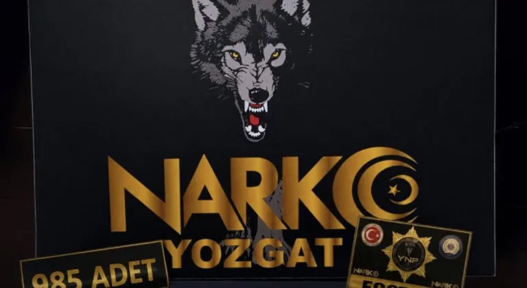 Yozgat'ta uyuşturucu operasyonunda 3 zanlı yakalandı