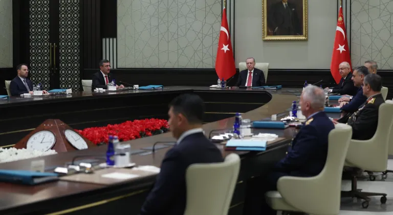 Yüksek Askeri Şura, Cumhurbaşkanı Erdoğan başkanlığında toplandı