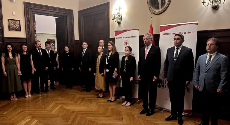 Yunanistan'da, 15 Temmuz Demokrasi ve Milli Birlik Günü dolayısıyla anma töreni düzenlendi