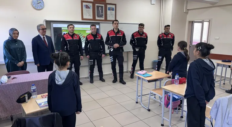 Yunus polisleriyle tanışma hayali yazdığı mektupla gerçek oldu