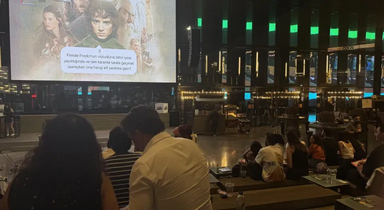 "Yüzüklerin Efendisi Quiz Night" etkinliği Zorlu PSM'de düzenlendi