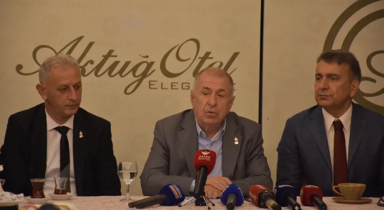 Zafer Partisi Genel Başkanı Ümit Özdağ, Ordu'da ziyaretlerde bulundu